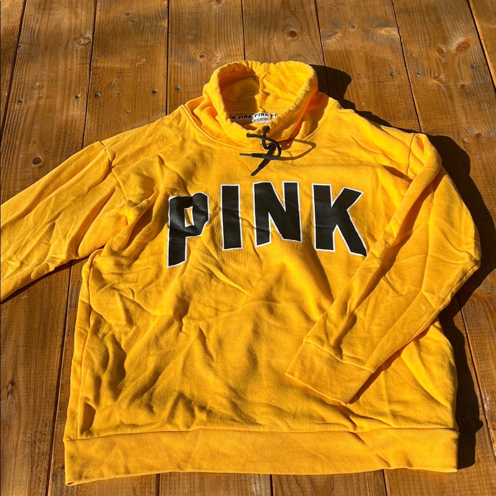 Victoria's Secret Yellow Cowl Neck Sweater